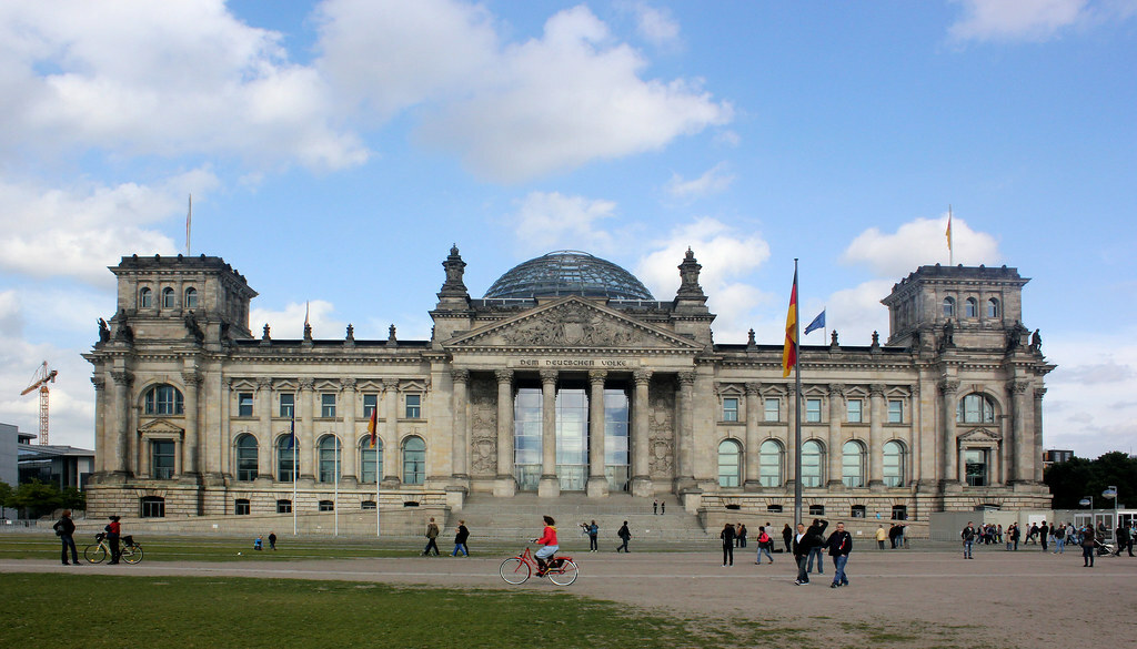 The Reichstag building, Berlin, Germany
