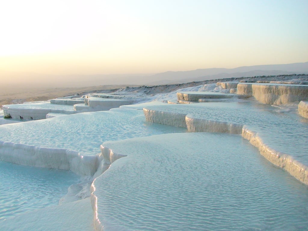 Pamukkale Hierapolis Travertine pools