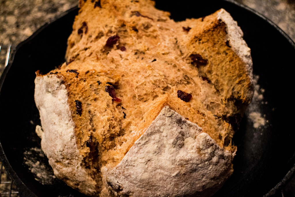 whole wheat  irish soda bread