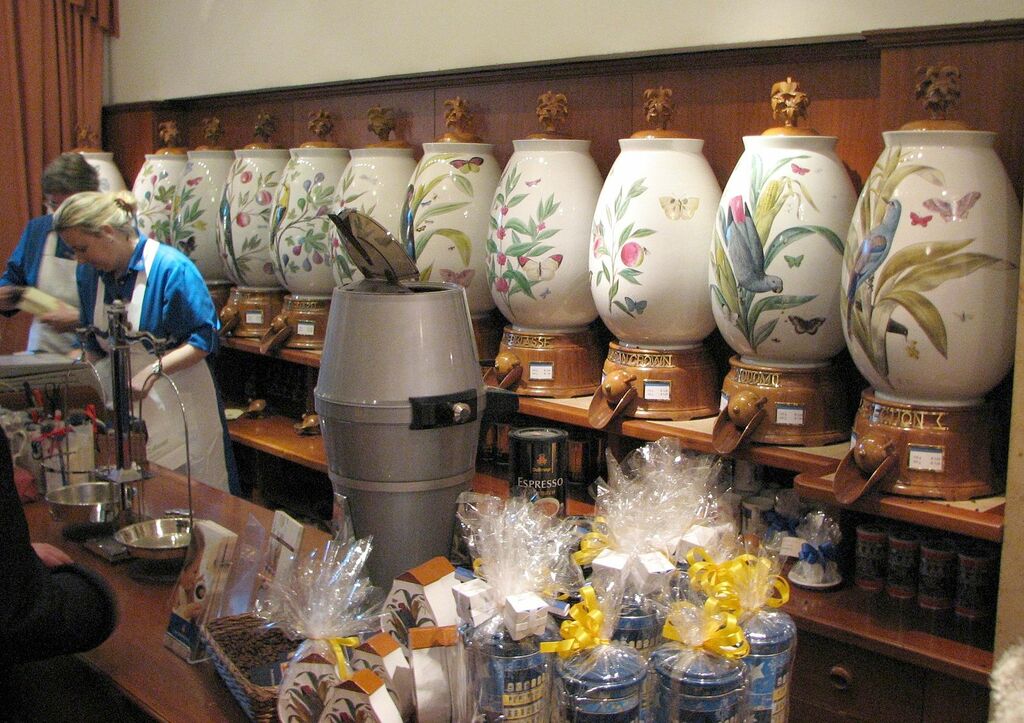 Dallmayr coffee section