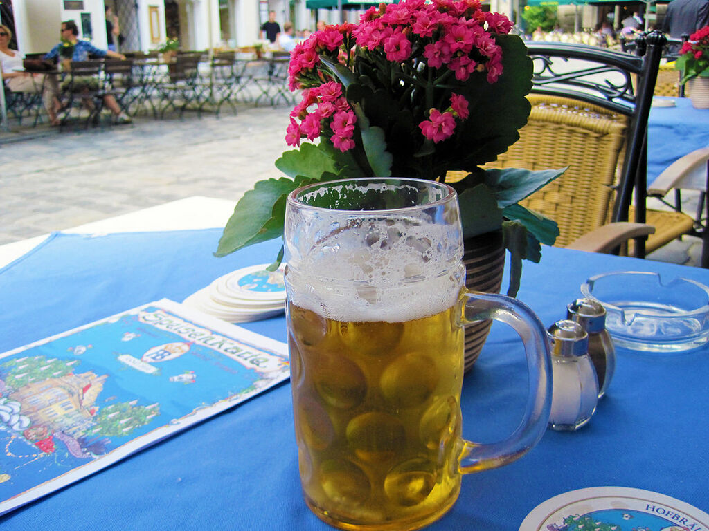 Hofbrauhaus beer