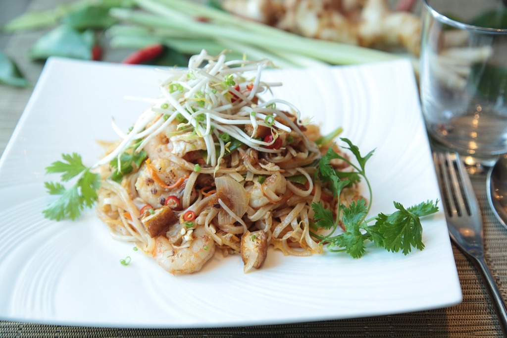 Pad Thai noodles