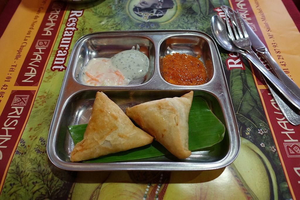 Samosa, Krishna Bhavan, Paris 001