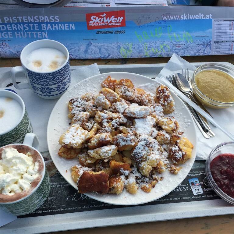 food to try in vienna | kaiserschmarrn (sweet pancake)