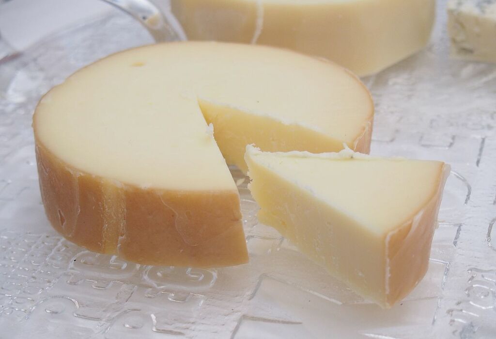 greek smoked cheese Metsovone