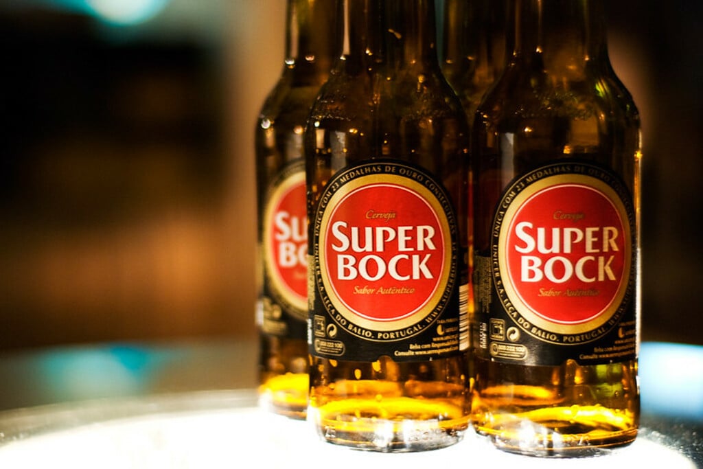 Super Bock. Beer. Product of Portugal
