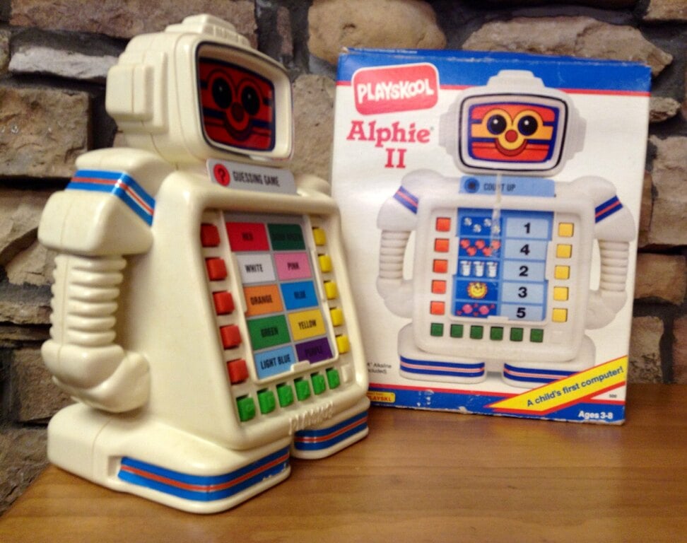 Learning Computer Robot Playskool Hasbro 1990
