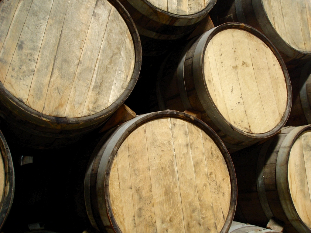 Tequila barrels