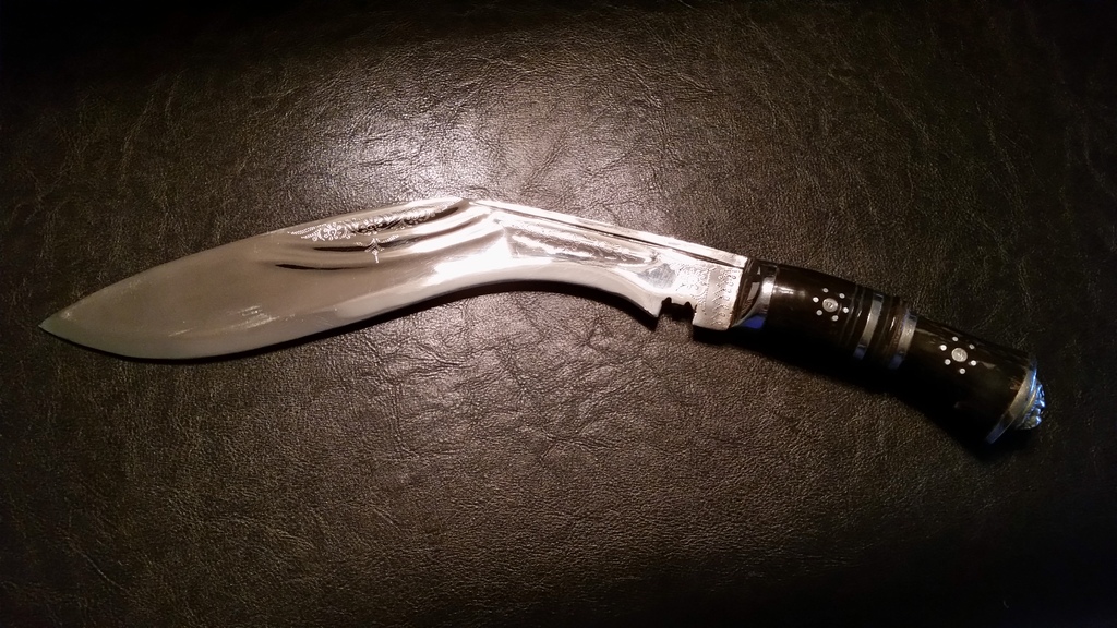 Polished kukri