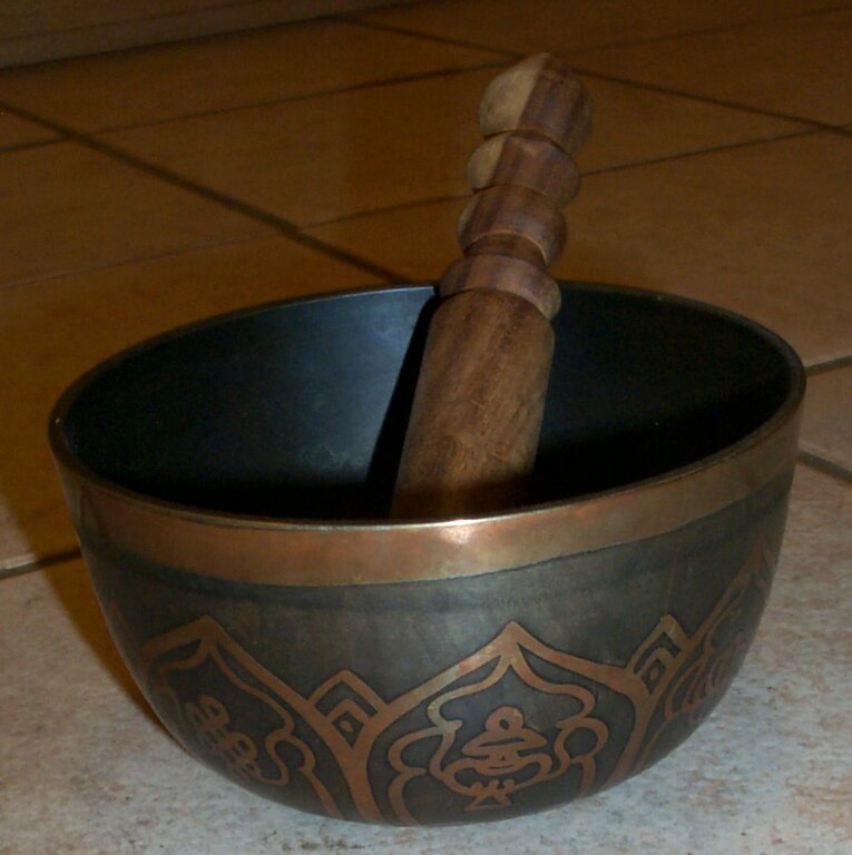 Nepalese singing bowl