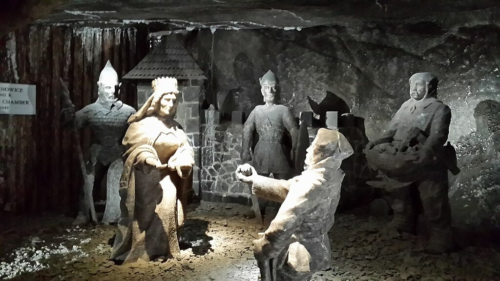 Saint Kinga Monument in Wieliczka Salt Mine
