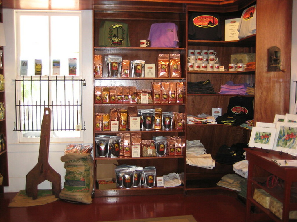 Inside Maui Grown Coffee
