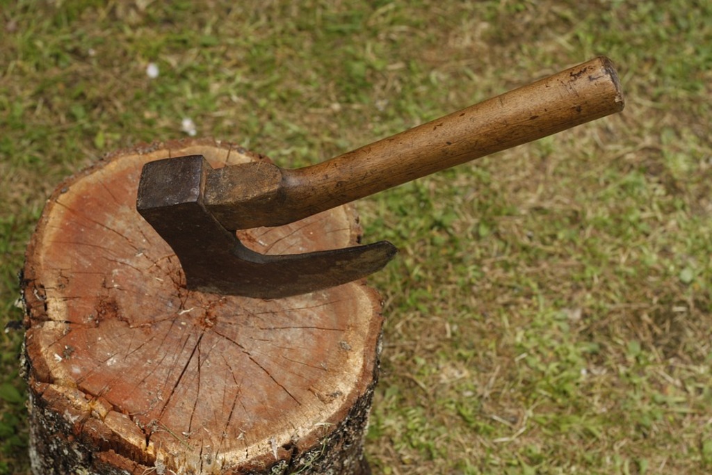 Refurbished axe