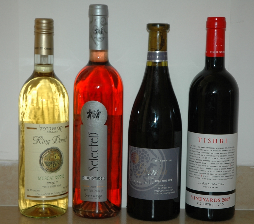 Israeli Wine Bottles 007