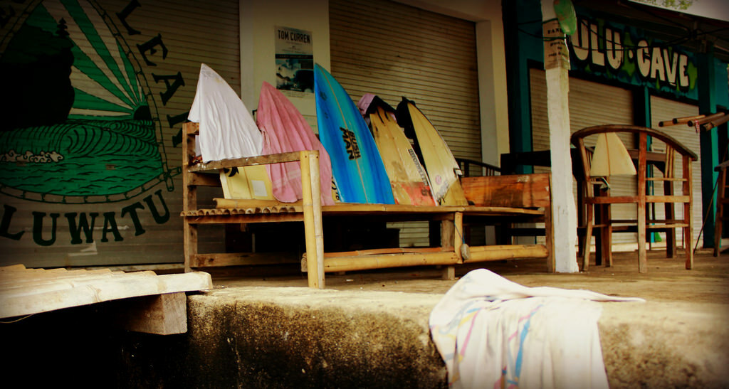 Boards on Bench