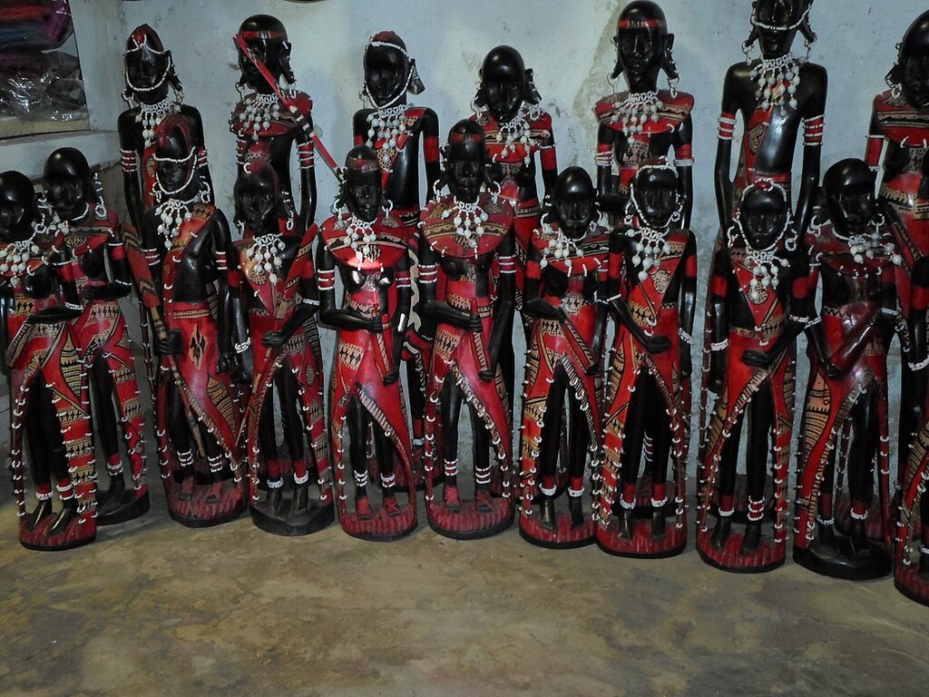 Maasai troops crafts