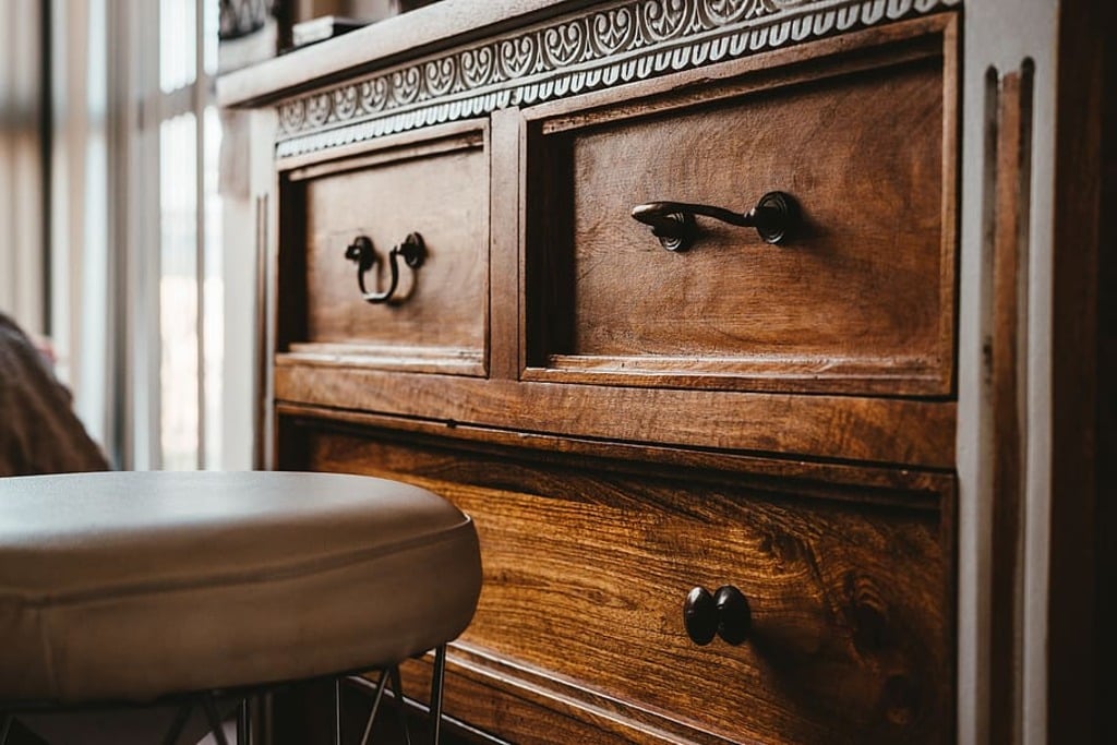 Wooden chest