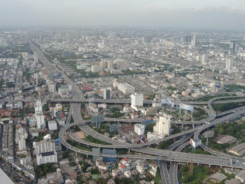 Baiyoke observation deck view