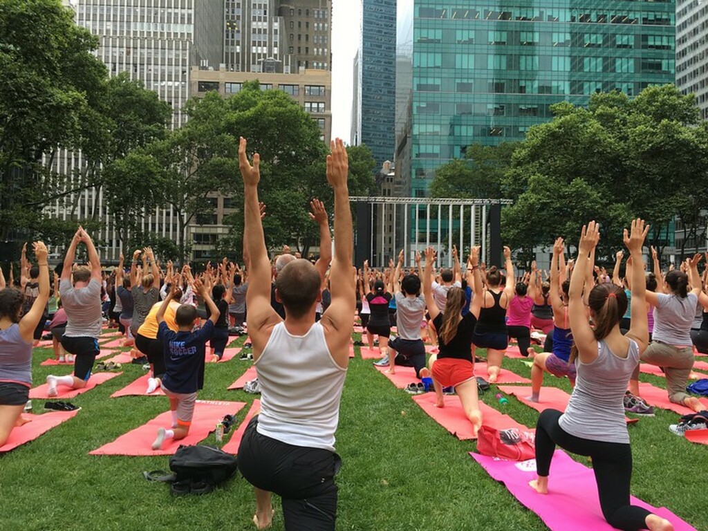 Bryant Park Yoga