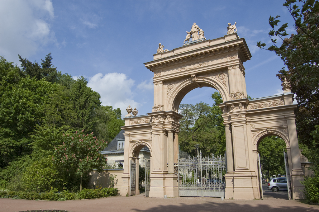 Eingangstor Bürgerpark Berlin-Pankow