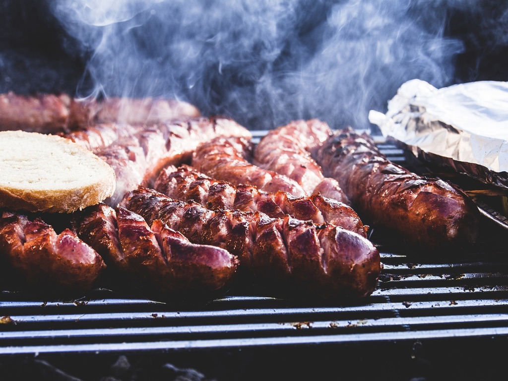 Burnt meat