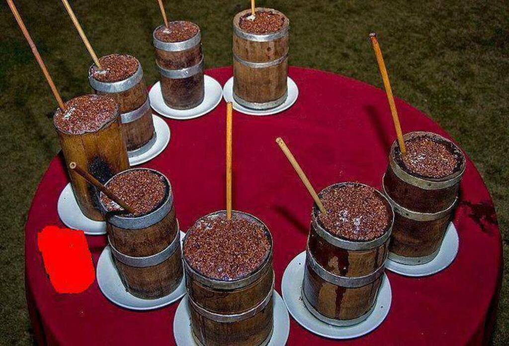 Tongba - Nepalese fermented millet beer