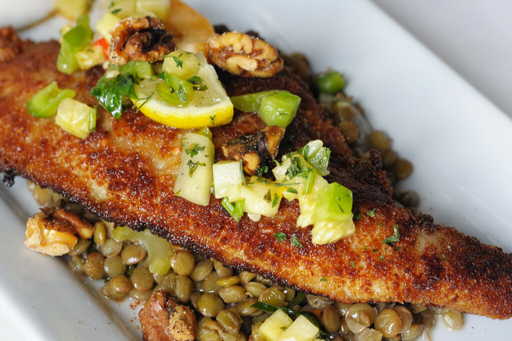 Café de Paris Pan Fried Catfish