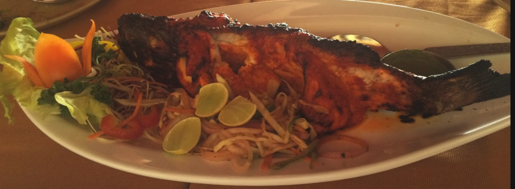 Grilled Red Snapper Fish 