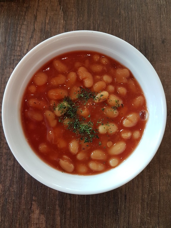 traditional food in quebec | cretons and baked beans