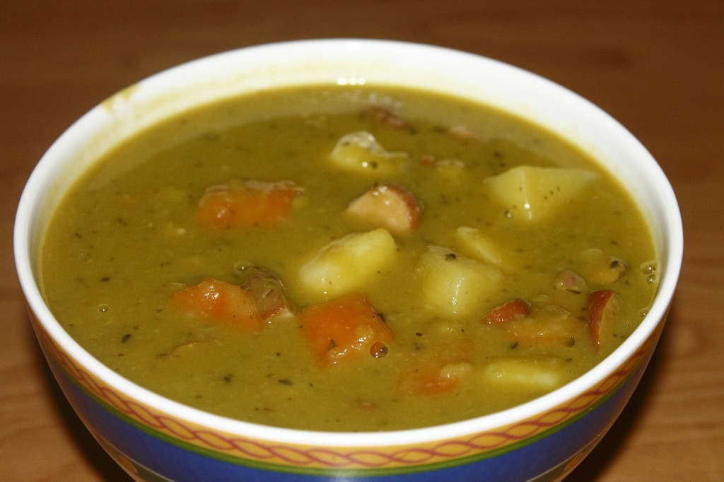 Pea soup