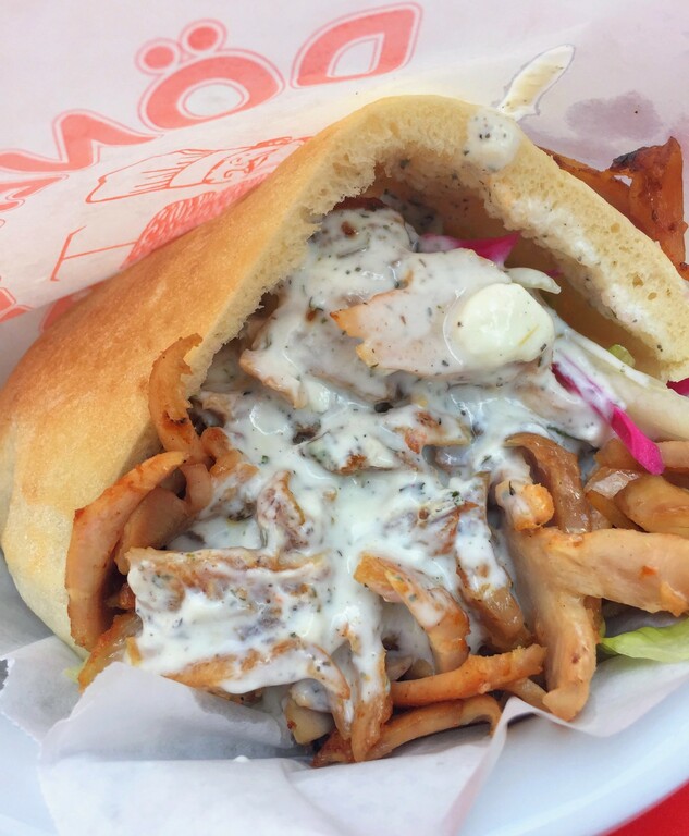 Doner kebab shawarma pita