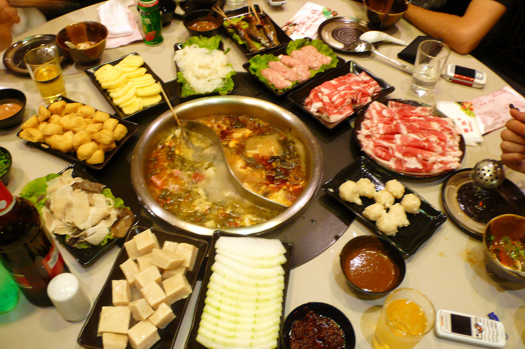 Hotpot Selection Laid Out