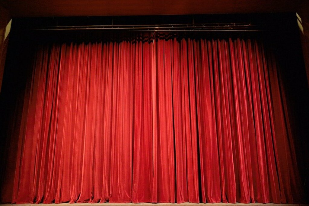 Theater Curtain Stage