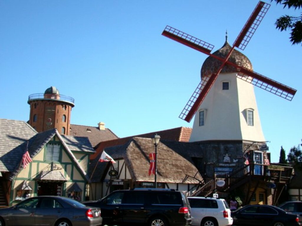 A windmill in Solvang