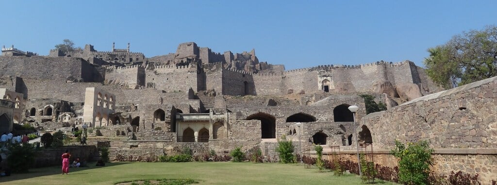 Golconda Fort ( Massive, mighty )