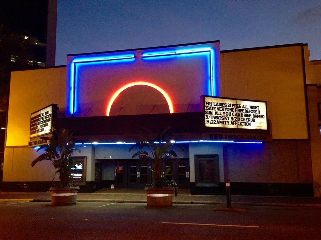 The Beacham Theatre facade 9-9-2016