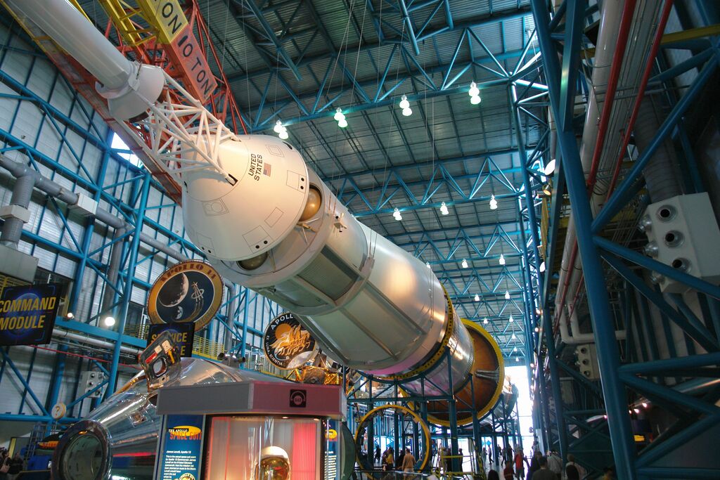 Kennedy Space Center-Saturn rocket-V