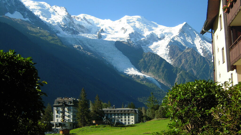 Mont Blanc depuis Chamonix