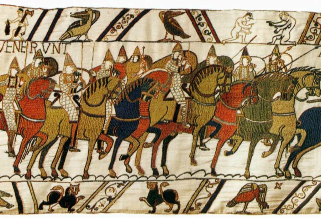<div class="fn">
The Bayeux Tapestry (detail)</div>