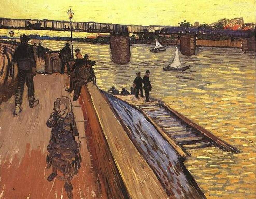 <i>The Bridge at Trinquetaille</i>