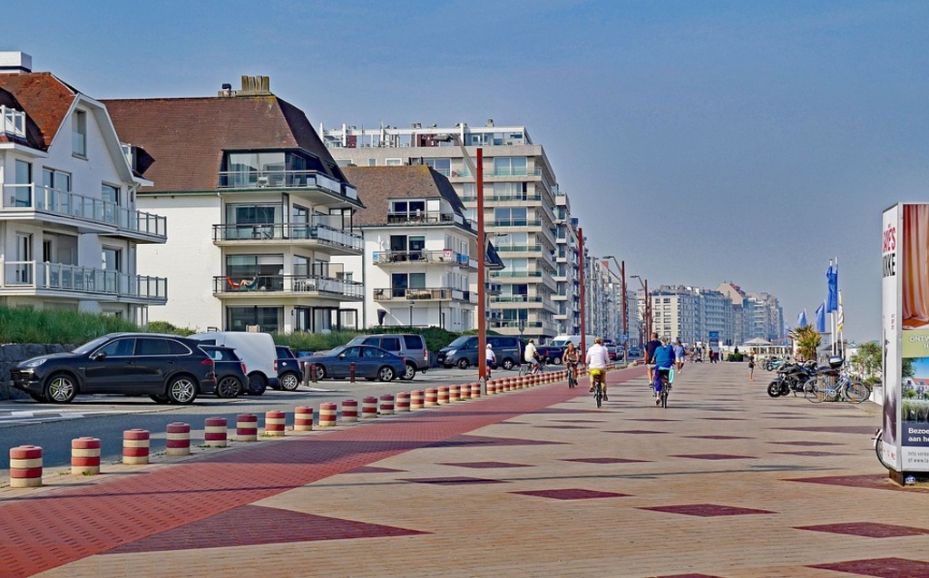 Coastal town of Knokke