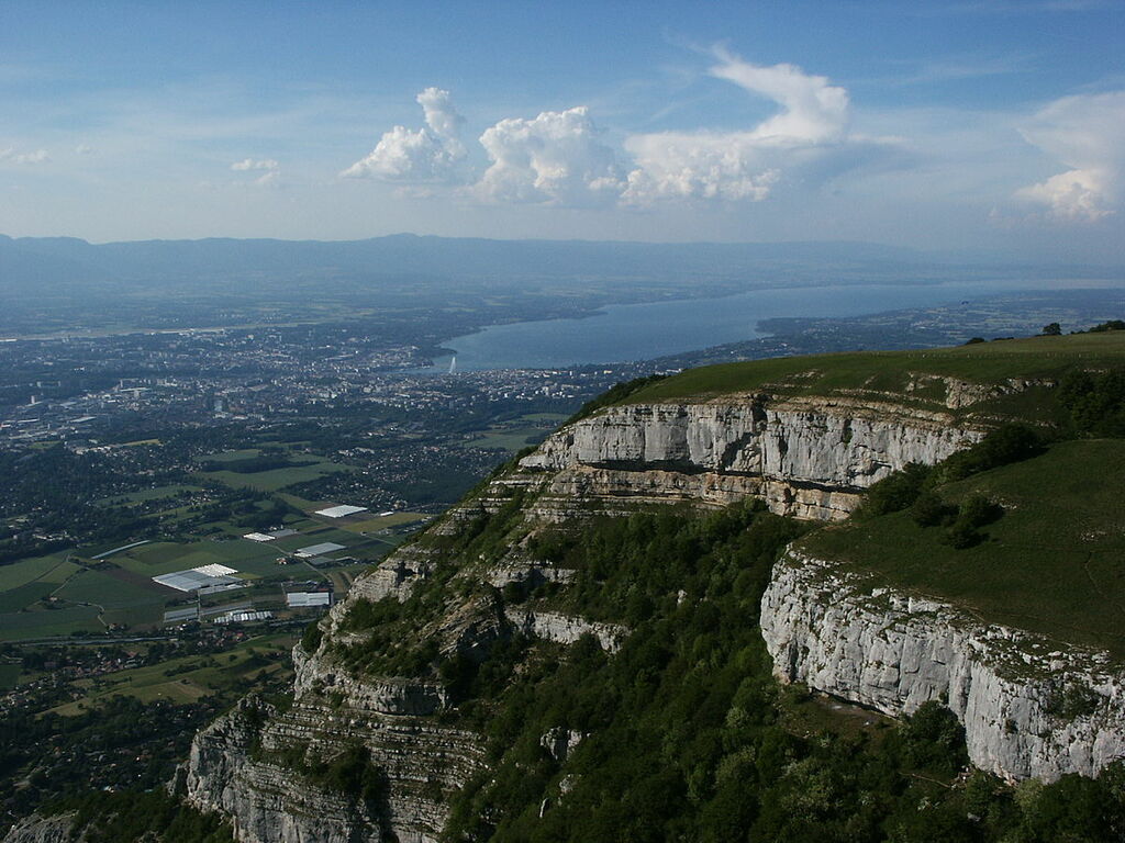 Saleve vu du ciel