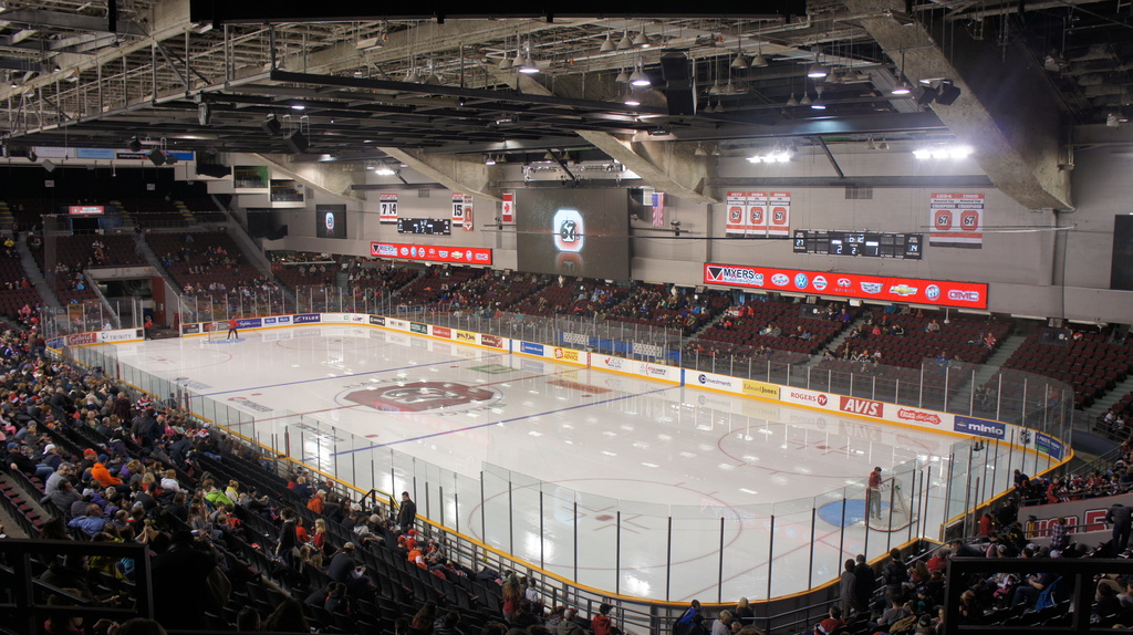 TD Place Arena - Interior