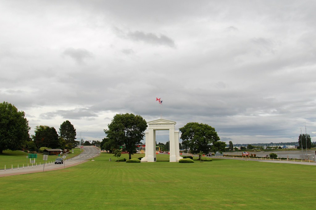 Seen from Canada side