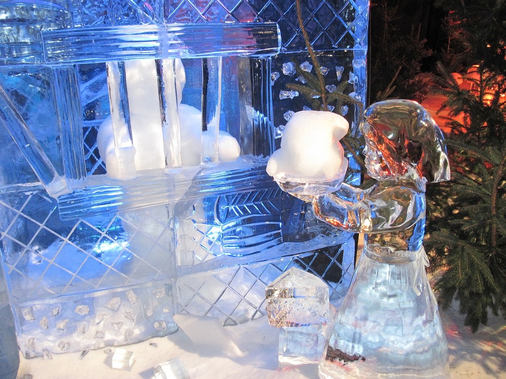 assister à un festival d'hiver annuel pour les enfants