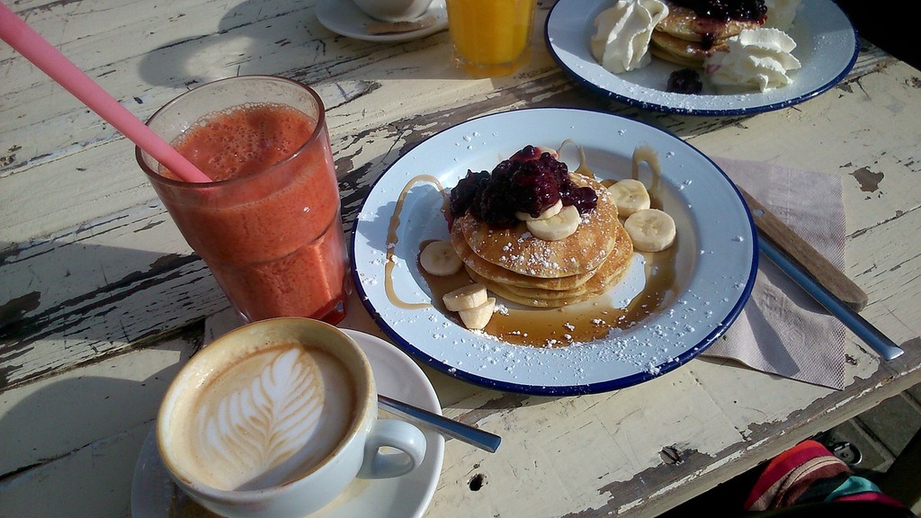 dégustez des crêpes au sirop d'érable