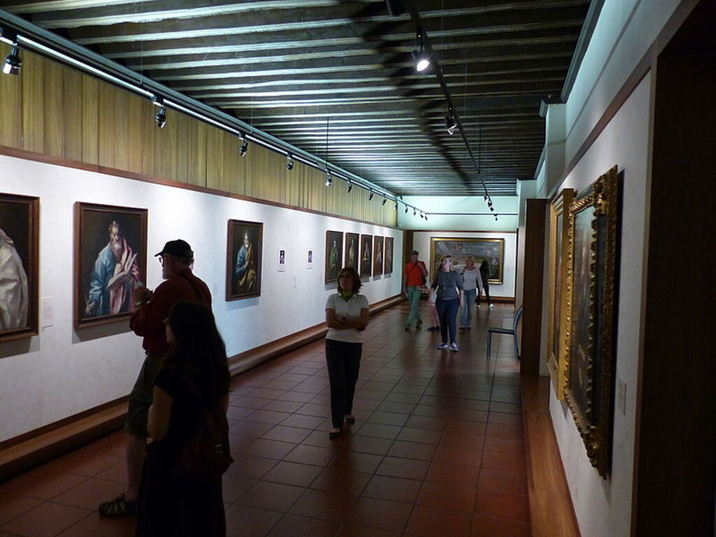 Casa de El Greco, sala de cuadros, Toledo, España, 2015