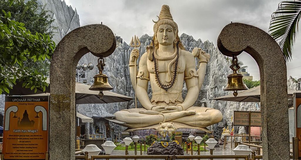 Healing Stone at the Shiva Temple 