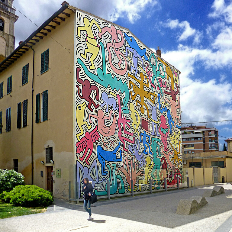 Pisa - Tuttomondo by Keith Haring