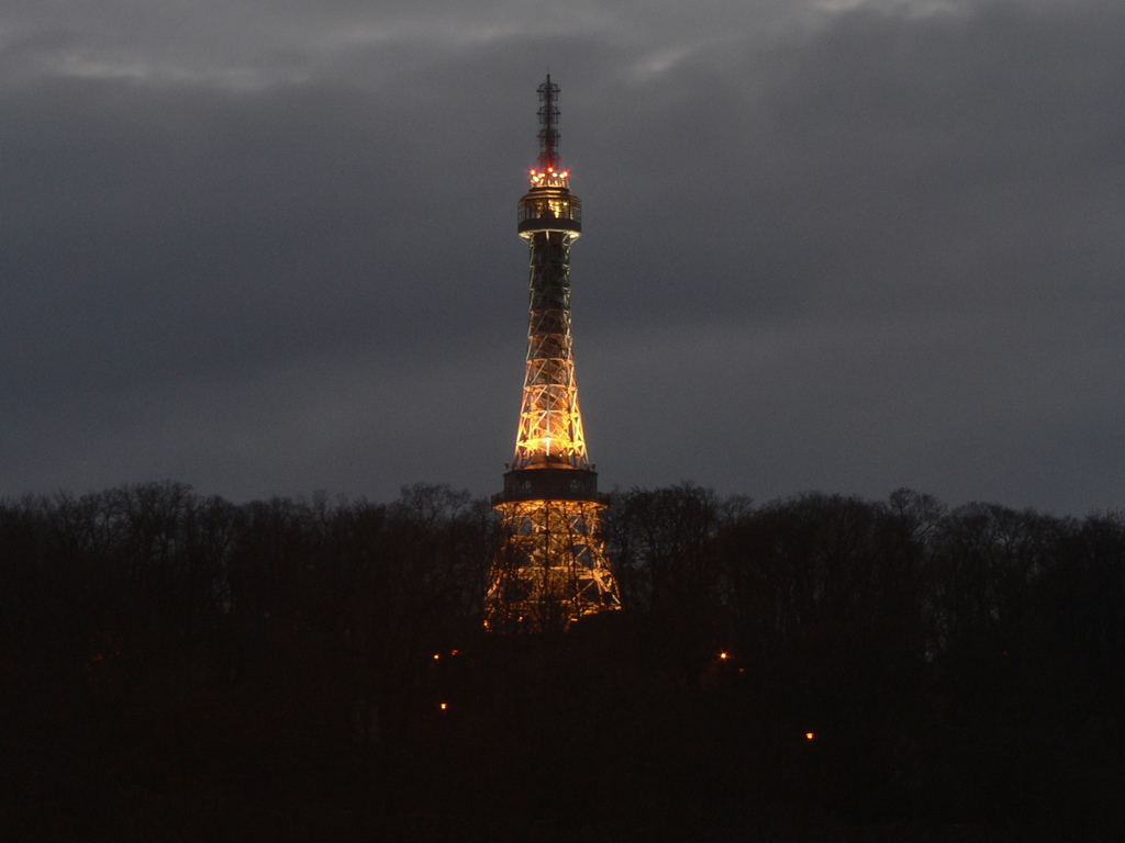 Petřín Lookout by Night